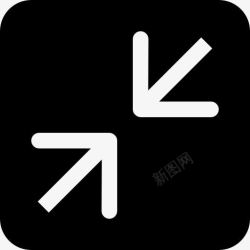 两个黑色方形智能音响两箭黑色方形按钮图标高清图片