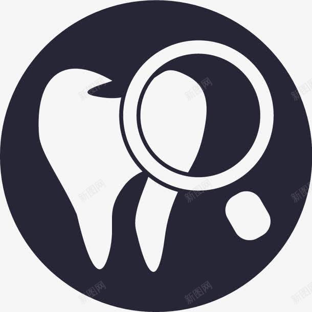牙周治疗图标png_新图网 https://ixintu.com 牙周治疗