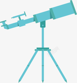 卡通绘制望远镜素材