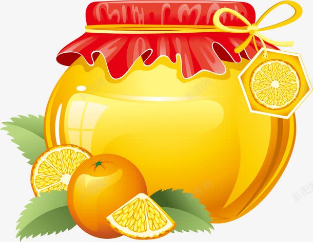 水果橙子罐头png免抠素材_新图网 https://ixintu.com 橙子 水果 罐头