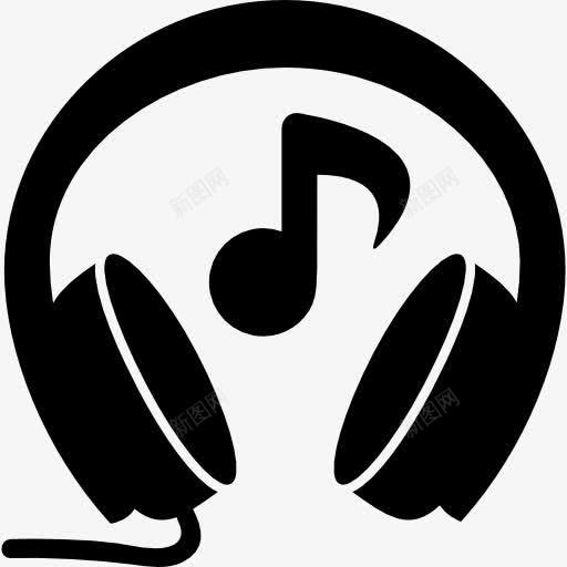 耳机与音乐注意图标png_新图网 https://ixintu.com 工具 注意 耳 耳机 耳羽 音乐 音乐工具