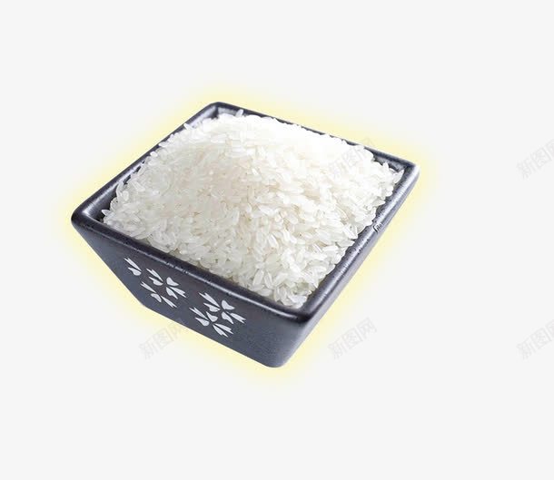 米饭png免抠素材_新图网 https://ixintu.com 东北大米 米粒 米饭 粮食 食材