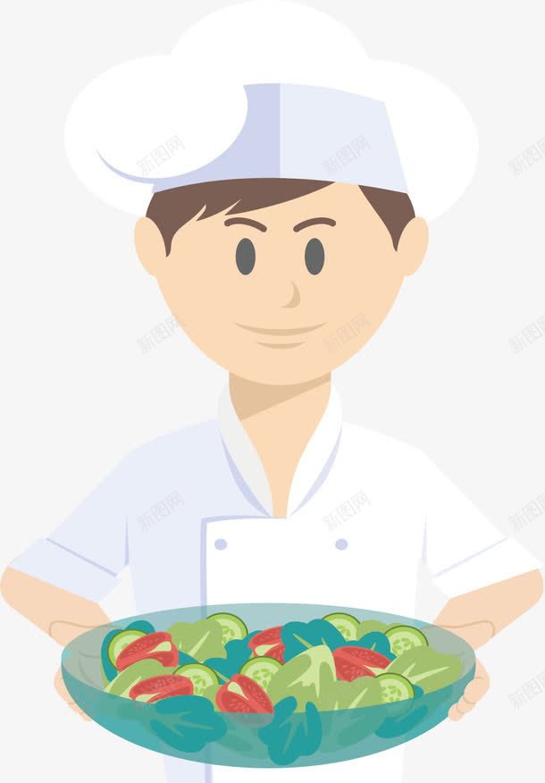 新鲜水果蔬菜沙拉png免抠素材_新图网 https://ixintu.com 减肥餐 水果沙拉 烘焙师 烹饪 矢量素材 蔬菜沙拉