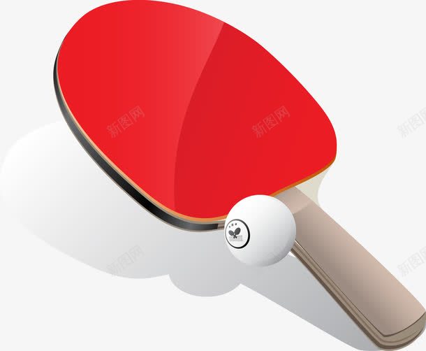 体育器材png免抠素材_新图网 https://ixintu.com 乒乓球 体育 国球 运动