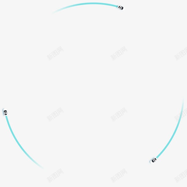 蓝色线条螺旋循环png免抠素材_新图网 https://ixintu.com 循环 线条 蓝色 螺旋