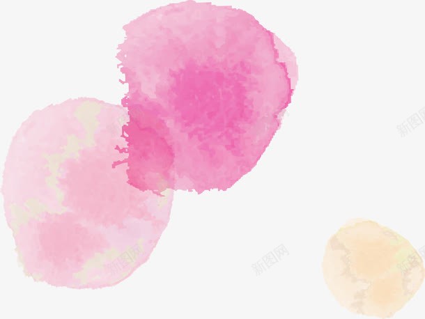 粉色渲染png免抠素材_新图网 https://ixintu.com 粉色渲染