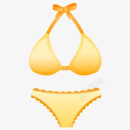 比基尼图标png_新图网 https://ixintu.com bikini holiday summer 假期 夏天 比基尼