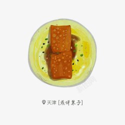 天津煎饼果子天津美食高清图片