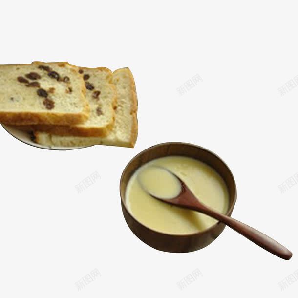早餐与豆浆png免抠素材_新图网 https://ixintu.com 产品实物 浓稠 面包