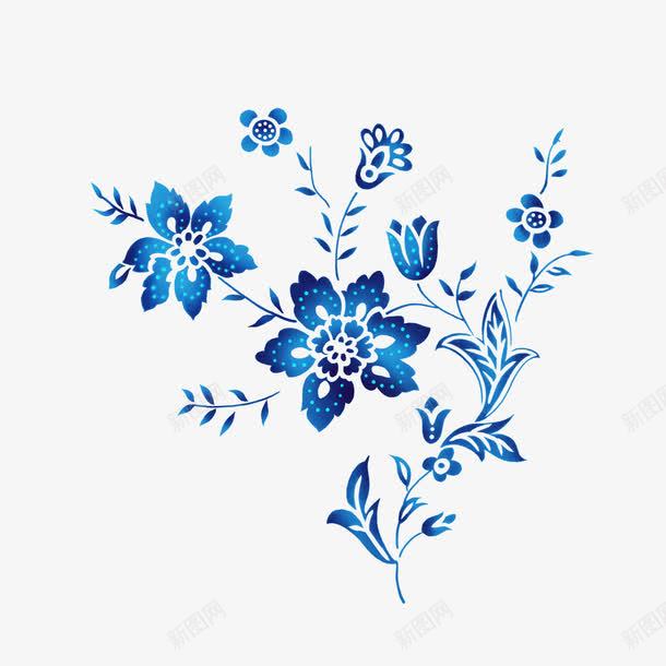 美丽的蓝色路边野花装饰png免抠素材_新图网 https://ixintu.com 美丽 美丽的蓝色路边野花装饰免费下载 蓝色 装饰 野花