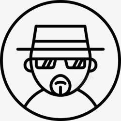 过年圆坏WalterWhite图标高清图片