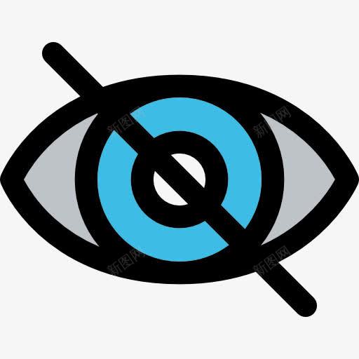 隐藏图标png_新图网 https://ixintu.com 光学 多媒体接口 多媒体选项 杂 盲 眼 眼科 身体的一部分 隐藏