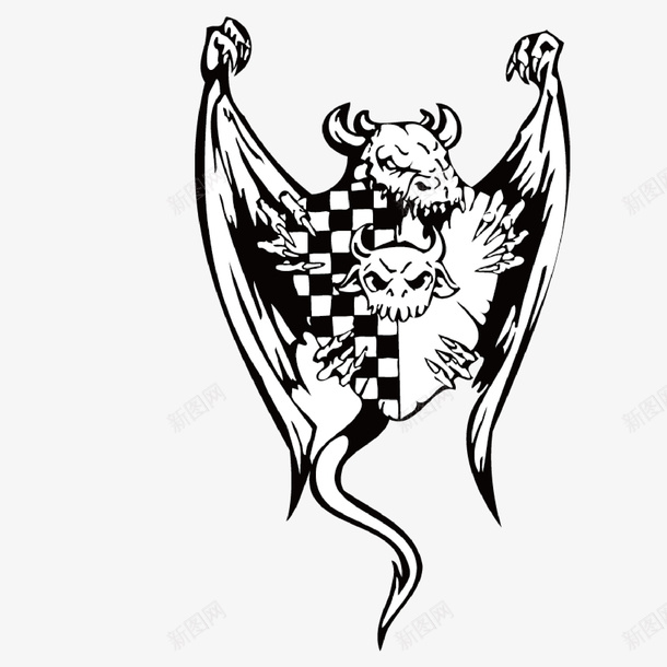 龙png免抠素材_新图网 https://ixintu.com 凶猛 张嘴的龙 装饰 西方 野兽 龙
