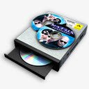 cd盒png免抠素材_新图网 https://ixintu.com 光盘 广告设计模板