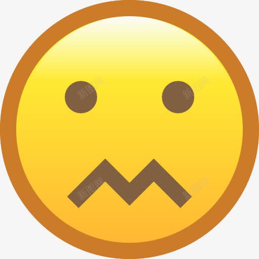 担心图标png_新图网 https://ixintu.com 感情 担心 表情 表情符号