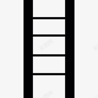 阶梯四步图标图标