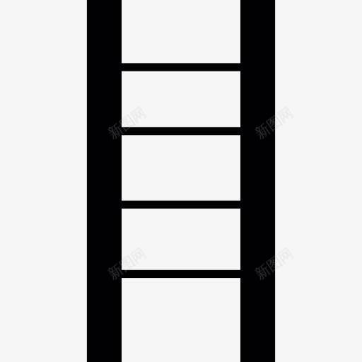 阶梯四步图标png_新图网 https://ixintu.com 工具和用具 梯 梯子 楼梯 通道