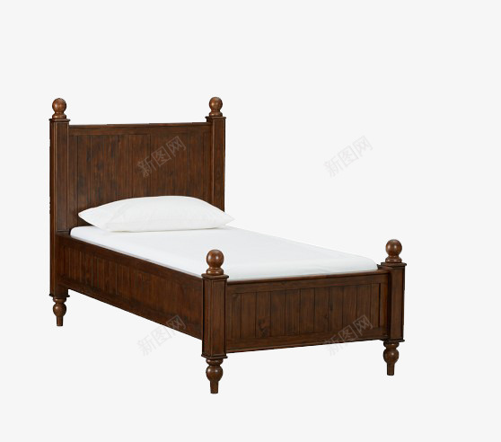 床模型创意psd免抠素材_新图网 https://ixintu.com 3d卡通家居 3d家具 唯美 床 床图片素材