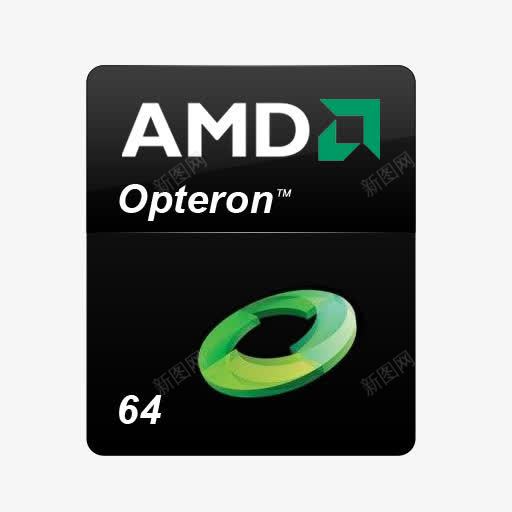 皓龙处理器AMDCPUICONS图标png_新图网 https://ixintu.com AMD Opteron 皓龙处理器