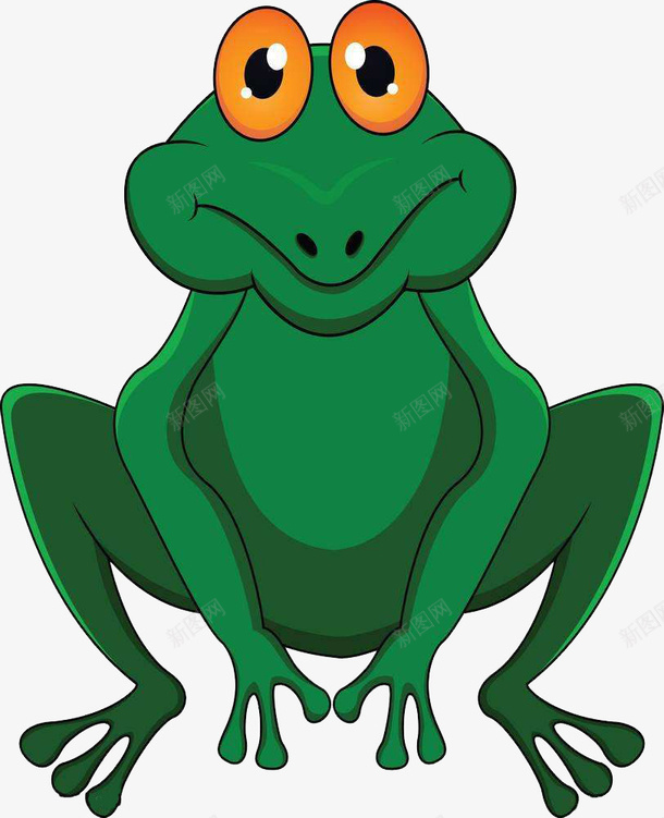深绿色牛蛙png免抠素材_新图网 https://ixintu.com 卡通牛蛙 大个牛蛙 大眼睛牛蛙 手绘深绿色牛蛙 手绘牛蛙 牛蛙