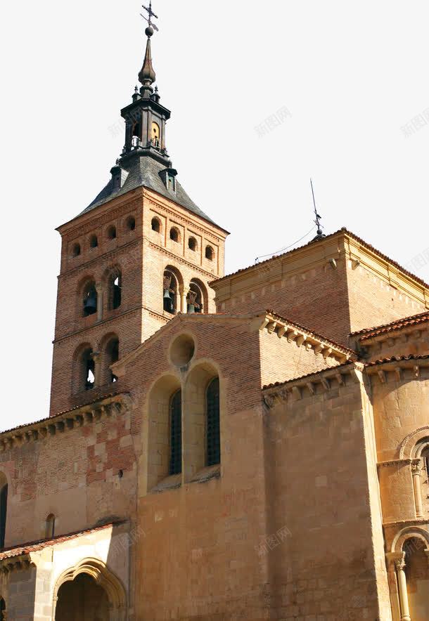 欧式古典教堂png免抠素材_新图网 https://ixintu.com 古典风 哥特式 建筑 教堂 欧式