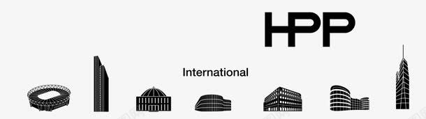 德国的建筑事务所HPP建筑图标图标