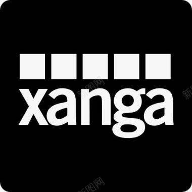 Xanga标志图标图标