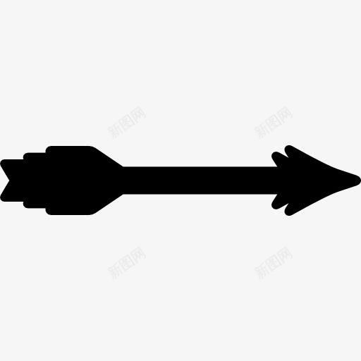 箭头图标png_新图网 https://ixintu.com 奥运会 射箭 弓 武器 箭 运动