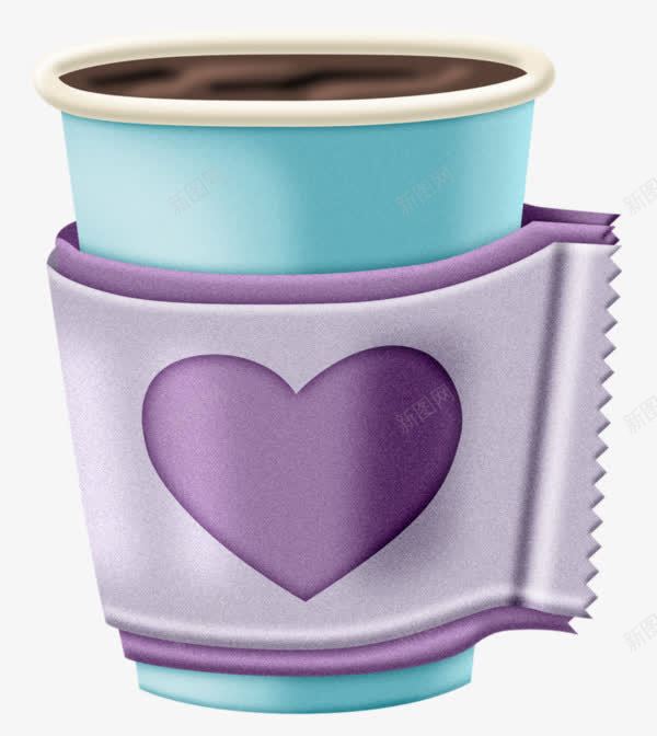 一个垃圾桶png免抠素材_新图网 https://ixintu.com 实用 手绘 爱心 紫色