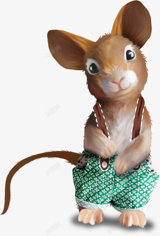 卡通可爱的小老鼠png免抠素材_新图网 https://ixintu.com 卡通老鼠 小老鼠 老鼠