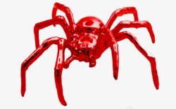 红色蜘蛛素材