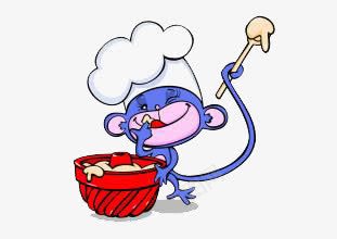 卡通老鼠png免抠素材_新图网 https://ixintu.com 动物 卡通 厨师 可爱 老鼠 蓝色