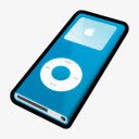 iPod纳米蓝色MP3播放器MP3播放器图标png_新图网 https://ixintu.com blue ipod mp3 nano player 纳米 蓝色