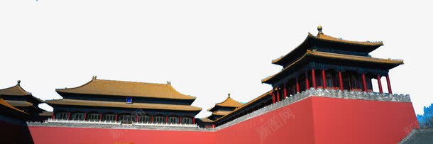 中国北京故宫风景png免抠素材_新图网 https://ixintu.com 名胜古迹 旅游风景 著名建筑