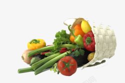 菜框菜市场的菜框里蔬菜高清图片