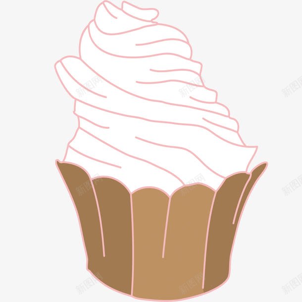 奶油纸杯蛋糕png免抠素材_新图网 https://ixintu.com 奶油 奶油蛋糕 素材 纸杯 纸杯蛋糕 蛋糕 蛋糕矢量