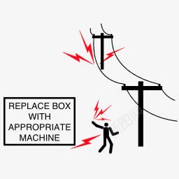 象形图生活电线联系symbolsicons图标png_新图网 https://ixintu.com 0106 aem contact electrical live pictograms wire 生活 电 线 联系 象形图