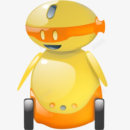 快乐机器人大的安卓图标png_新图网 https://ixintu.com emoticon emotion fun funny happy robot smile 微笑 快乐 情感 有趣的 机器人 表情符号