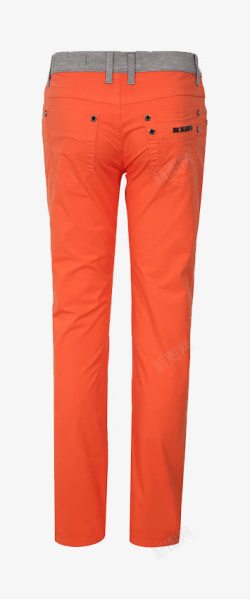 THESHOPTK橘红裤背面素材