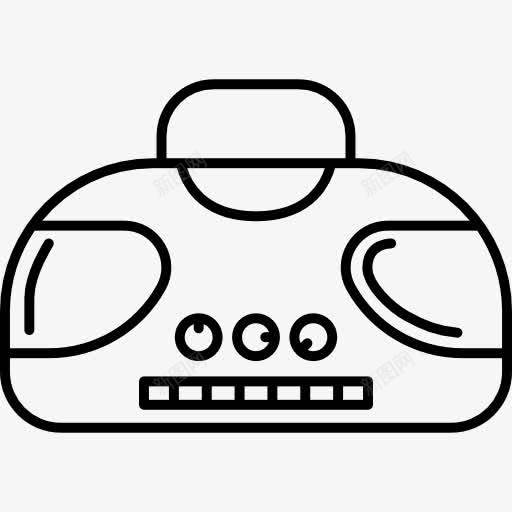 音乐录音图标png_新图网 https://ixintu.com CD播放器 录音 录音机 技术 收音机 音乐播放器