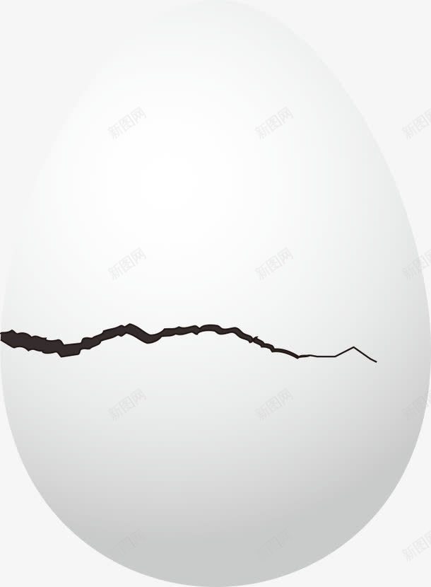 裂纹的鸡蛋矢量图ai免抠素材_新图网 https://ixintu.com 卡通鸡蛋 矢量鸡蛋 裂纹 鸡蛋 矢量图