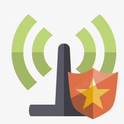 天线盾flaticons图标png_新图网 https://ixintu.com antenna shield 天线 盾