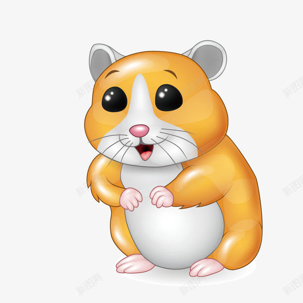 可爱的小老鼠卡通图png免抠素材_新图网 https://ixintu.com 动物 可爱的 小老鼠 手绘图 眼睛 耳朵 胡须