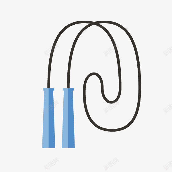 卡通扁平化简约运动器材装饰png免抠素材_新图网 https://ixintu.com 健身弹力绳 力量训练器材 卡通扁平化简约运动器材装饰设计跳绳免费下载 卡通运动器材 广告设计 拉力器 杠铃举重器拉力器 运动器材