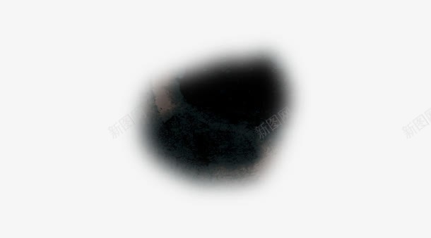 水墨晕染png免抠素材_新图网 https://ixintu.com 晕染 水墨渲染 黑色墨迹