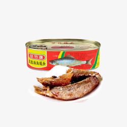 豆豉海鱼罐头素材
