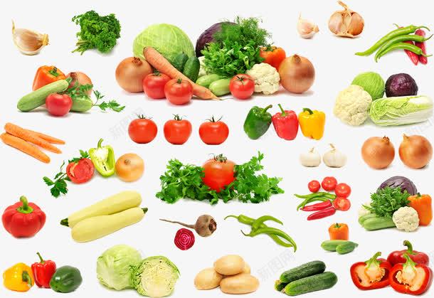 食物蔬菜png免抠素材_新图网 https://ixintu.com 原料 果实 青菜 食材 食物