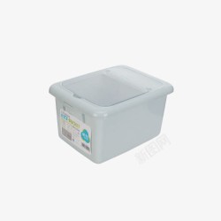 手提式储米箱茶花米桶储米箱面粉桶15斤防潮高清图片
