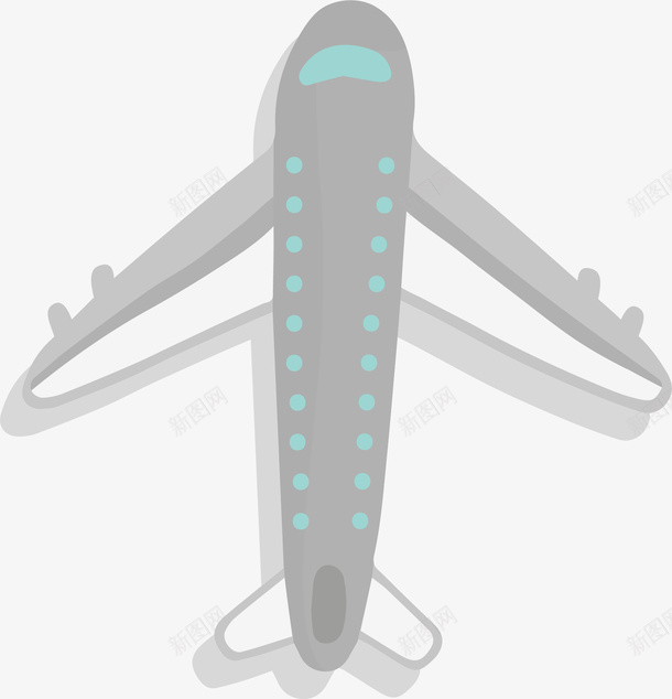 卡通飞机矢量图ai免抠素材_新图网 https://ixintu.com 卡通飞机 矢量图案飞机 飞机 飞机模型 矢量图