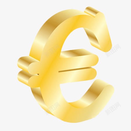欧元符号元素png免抠素材_新图网 https://ixintu.com 元素 欧元 符号 钱的表现